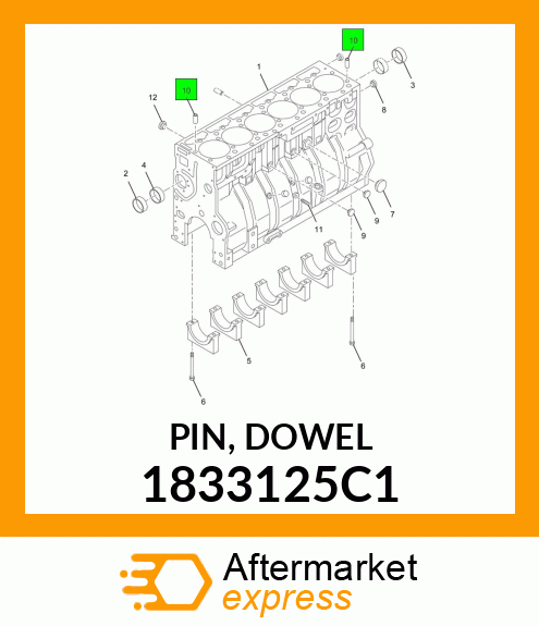 PIN, DOWEL 1833125C1