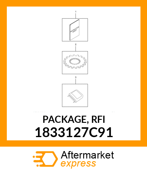 PACKAGE, RFI 1833127C91