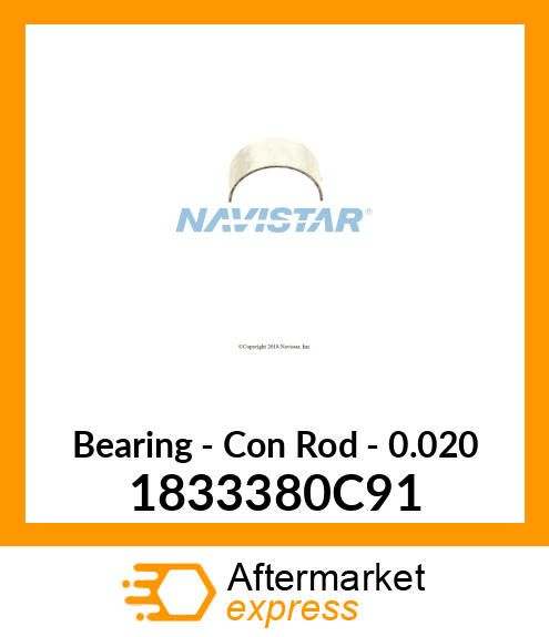 Bearing - Con Rod - 0.020 1833380C91