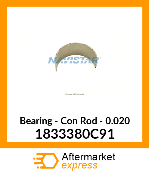 Bearing - Con Rod - 0.020 1833380C91