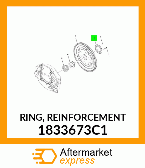 RING, REINFORCEMENT 1833673C1