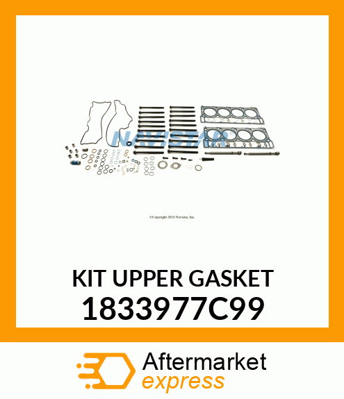 KIT UPPER GASKET 1833977C99