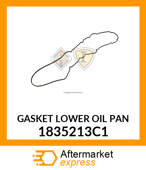 GASKET LOWER OIL PAN 1835213C1