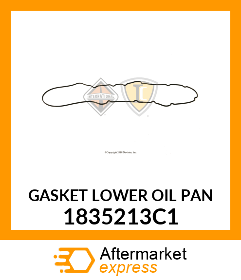 GASKET LOWER OIL PAN 1835213C1