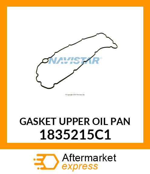 GASKET UPPER OIL PAN 1835215C1