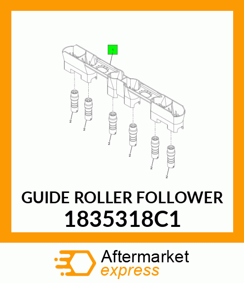 GUIDE ROLLER FOLLOWER 1835318C1