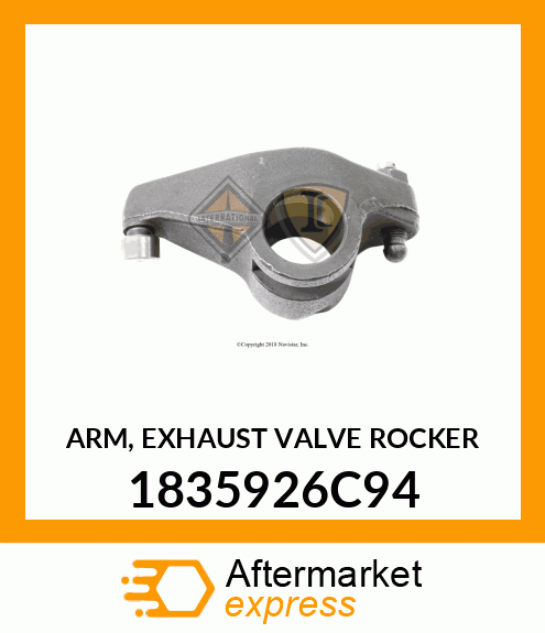 ARM, EXHAUST VALVE ROCKER 1835926C94