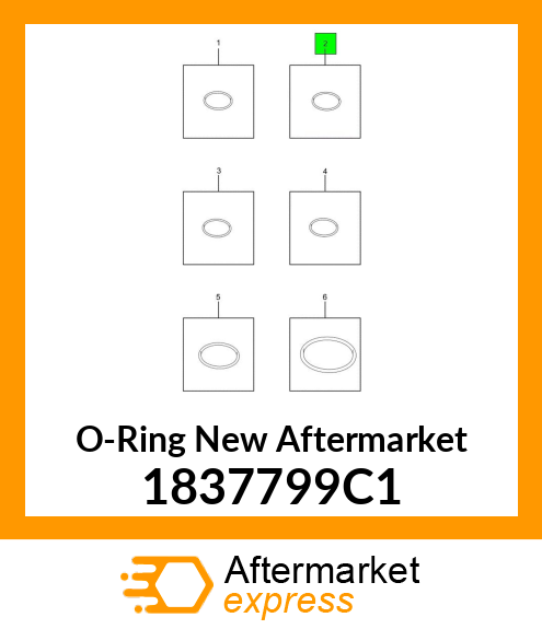 O-Ring New Aftermarket 1837799C1