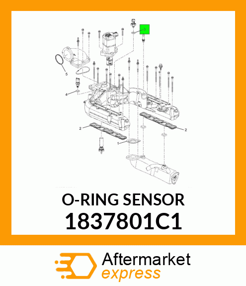 O-RING SENSOR 1837801C1
