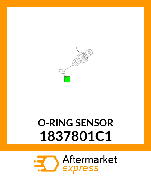 O-RING SENSOR 1837801C1
