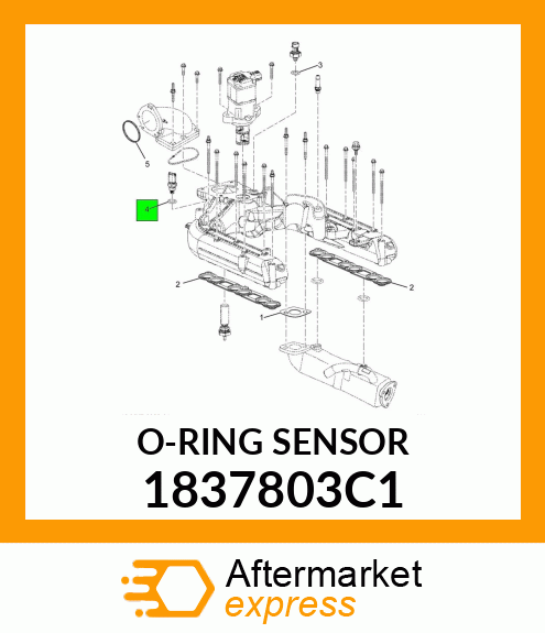 O-RING SENSOR 1837803C1