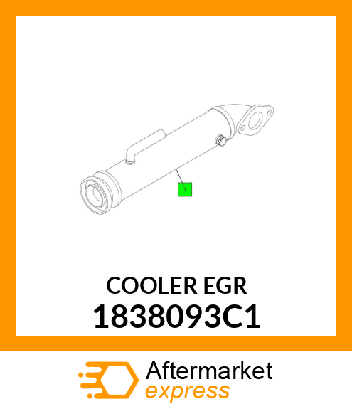 COOLER EGR 1838093C1