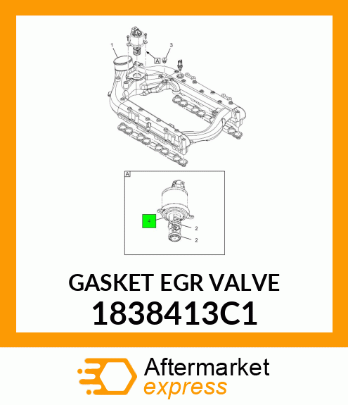 GASKET EGR VALVE 1838413C1