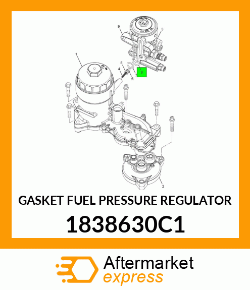 GASKET FUEL PRESSURE REGULATOR 1838630C1