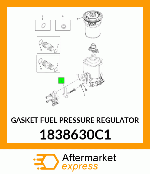 GASKET FUEL PRESSURE REGULATOR 1838630C1