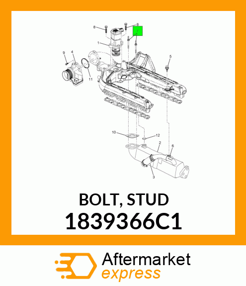 BOLT, STUD 1839366C1