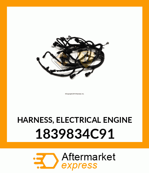 HARNESS, ELECTRICAL ENGINE 1839834C91