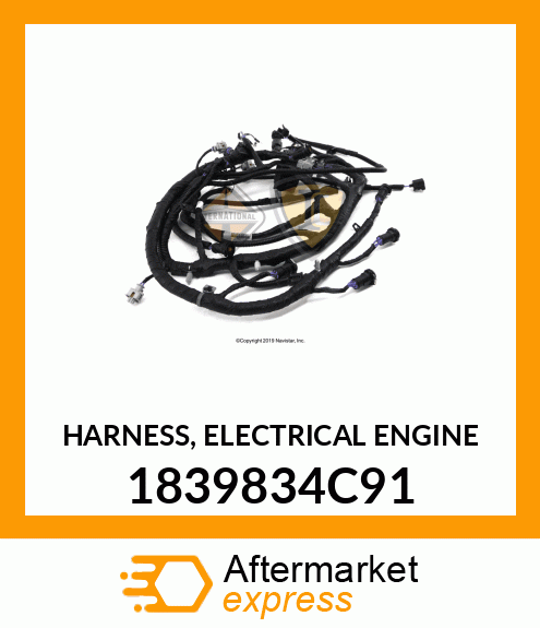 HARNESS, ELECTRICAL ENGINE 1839834C91