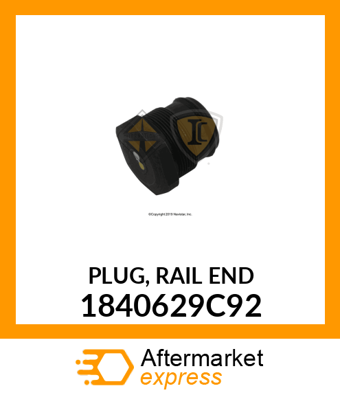 PLUG, RAIL END 1840629C92