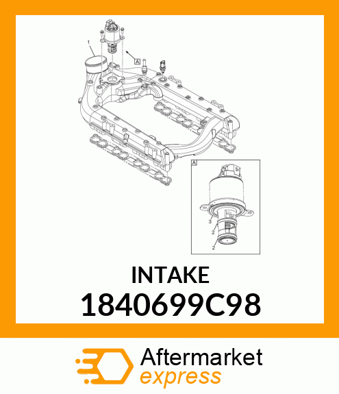 KIT, INTAKE MANIFOLD 1840699C98