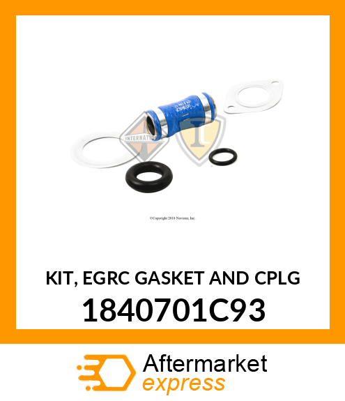 KIT, EGRC GASKET AND CPLG 1840701C93