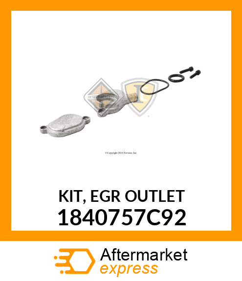 KIT, EGR OUTLET 1840757C92