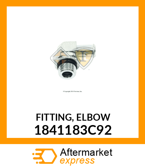 FITTING, ELBOW 1841183C92