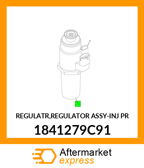 REGULATR,REGULATOR ASSY-INJ PR 1841279C91