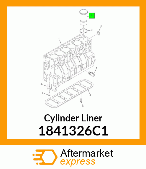 Cylinder Liner 1841326C1