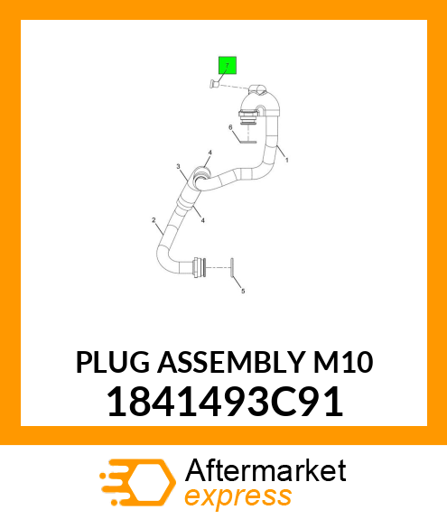 PLUG ASSEMBLY M10 1841493C91