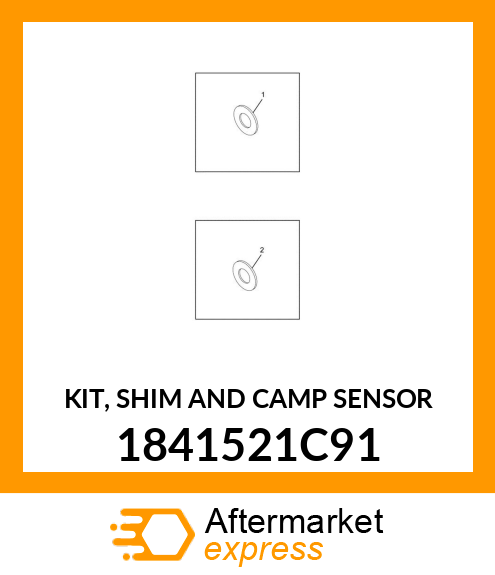 KIT, SHIM AND CAMP SENSOR 1841521C91