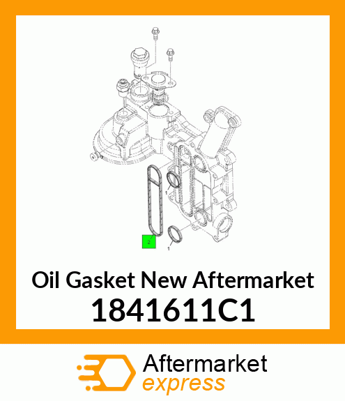 Oil Gasket New Aftermarket 1841611C1