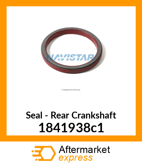 Seal - Rear Crankshaft 1841938c1