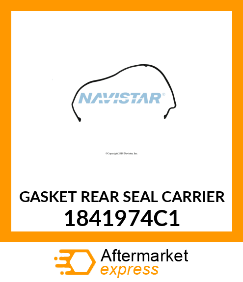 Rear Seal Gasket New Aftermarket 1841974C1