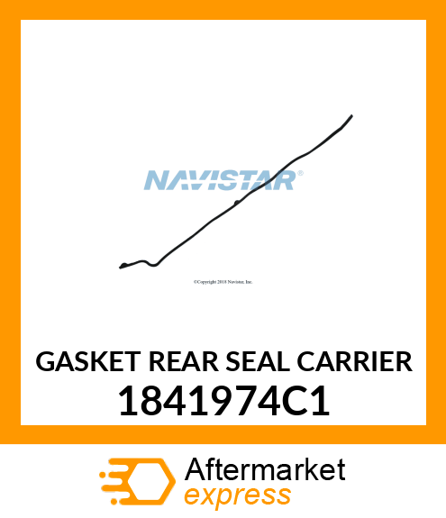 Rear Seal Gasket New Aftermarket 1841974C1