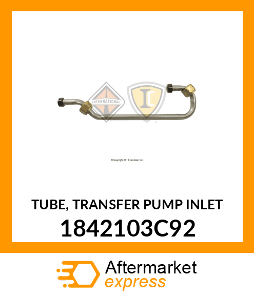 TUBE, TRANSFER PUMP INLET 1842103C92