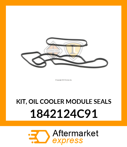 Gasket Set - Oil Cooler Hsg 1842124C91