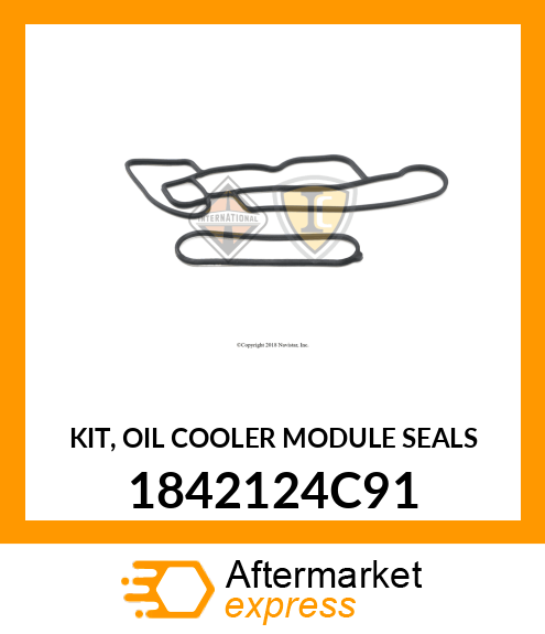 Gasket Set - Oil Cooler Hsg 1842124C91