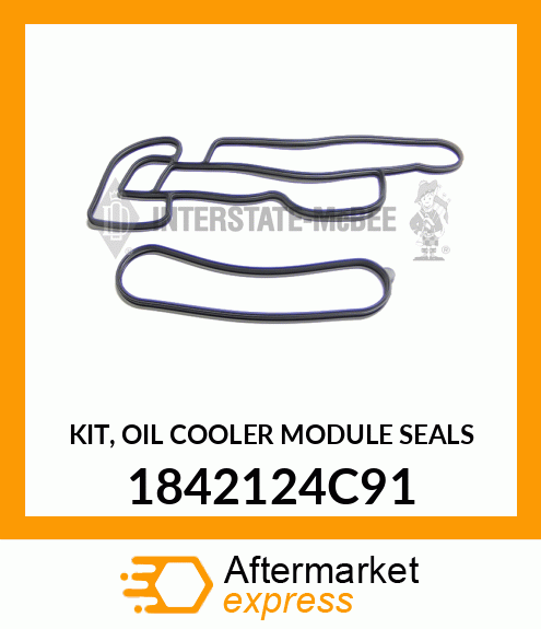 Gasket Set - Oil Cooler Hsg 1842124C91