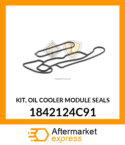 Gasket Set - Oil Cooler Hsg 1842124C91