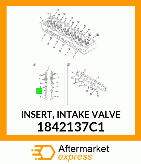 Insert - Valve - Int 1842137C1