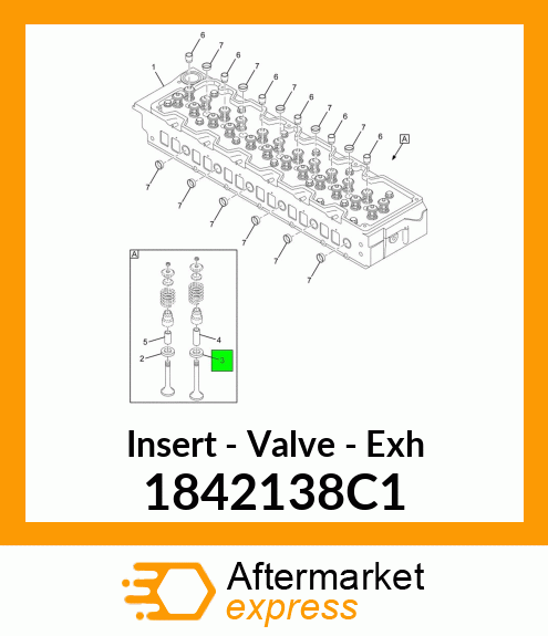 Insert - Valve - Exh 1842138C1