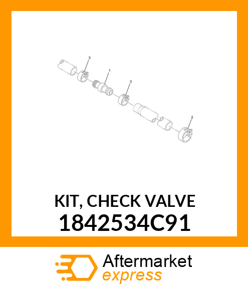 KIT, CHECK VALVE 1842534C91