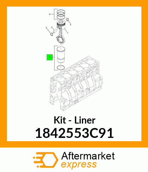 Kit - Liner 1842553C91