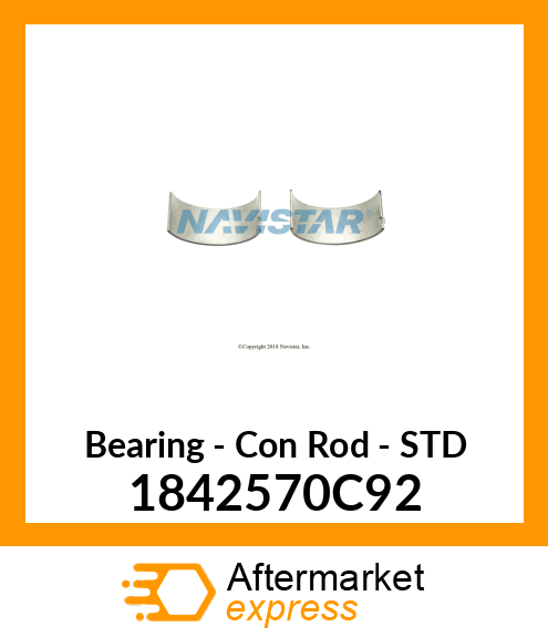 Bearing - Con Rod - STD 1842570C92