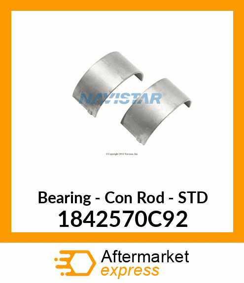 Bearing - Con Rod - STD 1842570C92