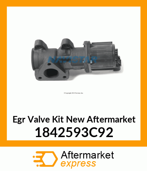 Egr Valve Kit New Aftermarket 1842593C92