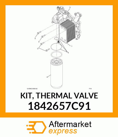 KIT, THERMAL VALVE 1842657C91