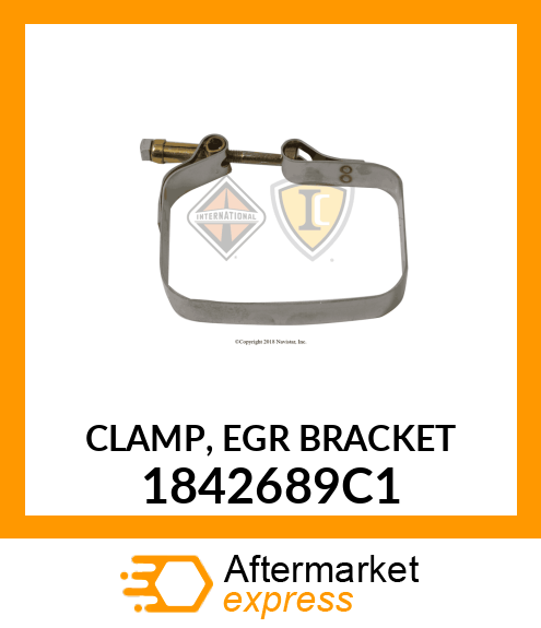 CLAMP, EGR BRACKET 1842689C1