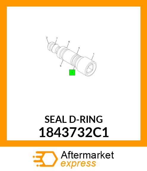 SEAL D-RING 1843732C1